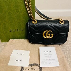 Gucci marmot pristine condition preloved